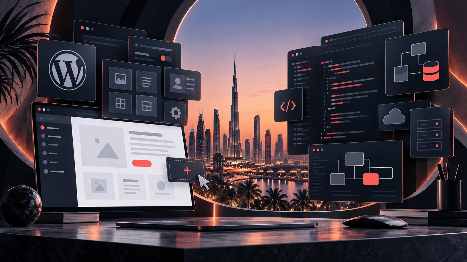 WordPress vs Custom Website Development: What UAE Businesses Should Choose — WordPress vs custom website UAE