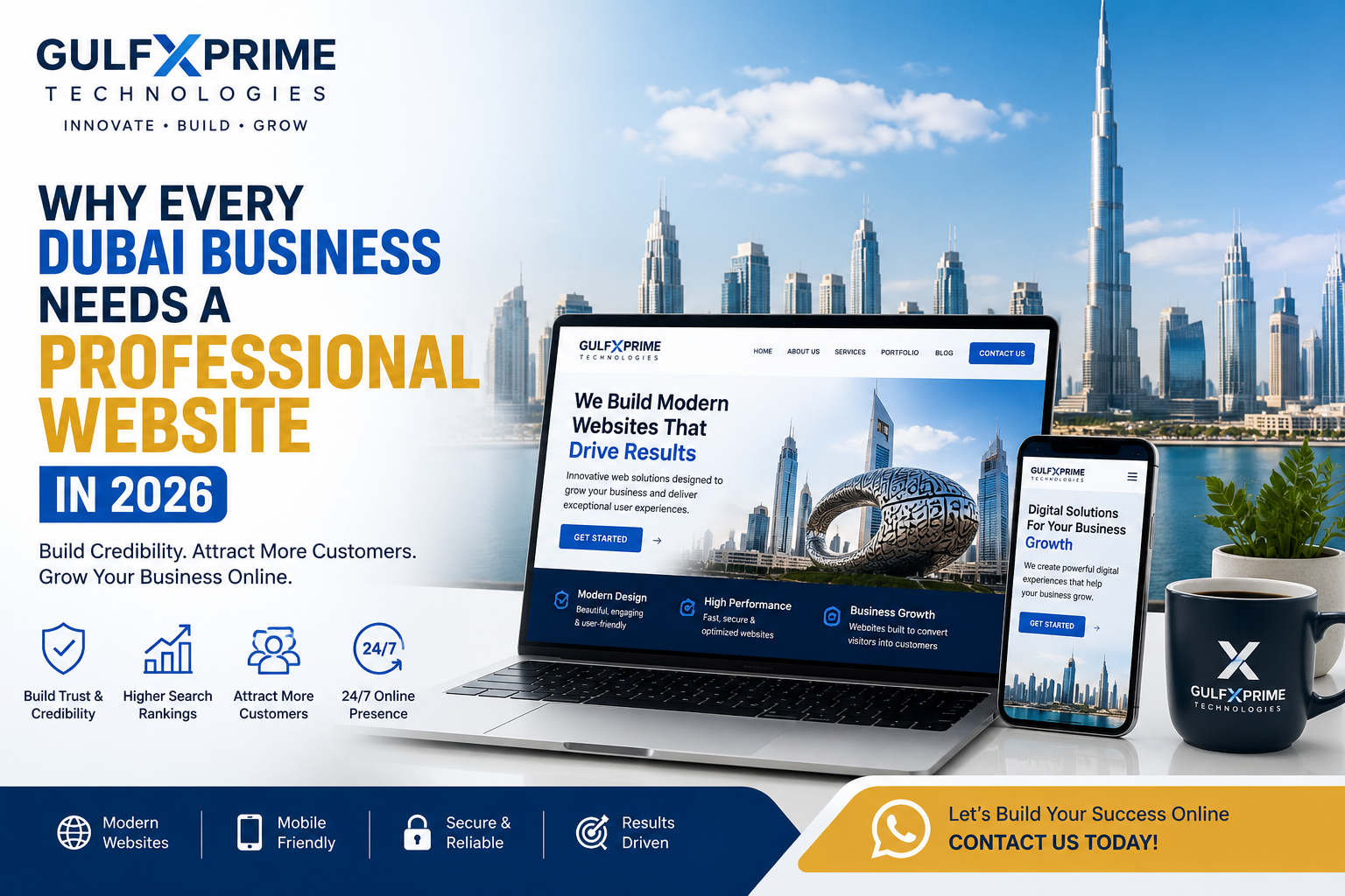Why Every Dubai Business Needs a Professional Website in 2026